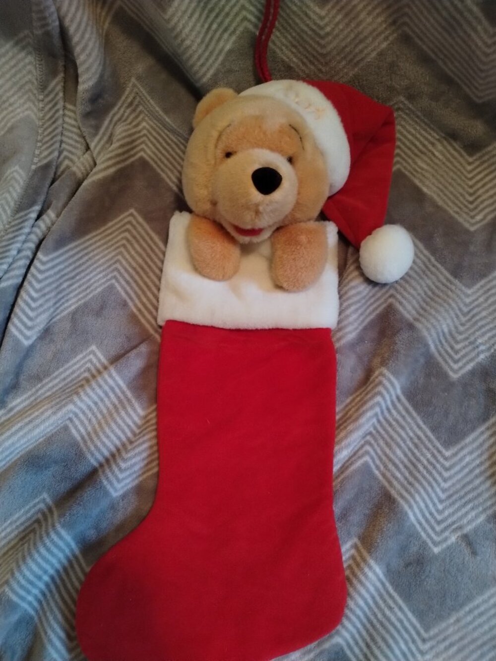 Vintage Disney Winnie the Pooh stocking